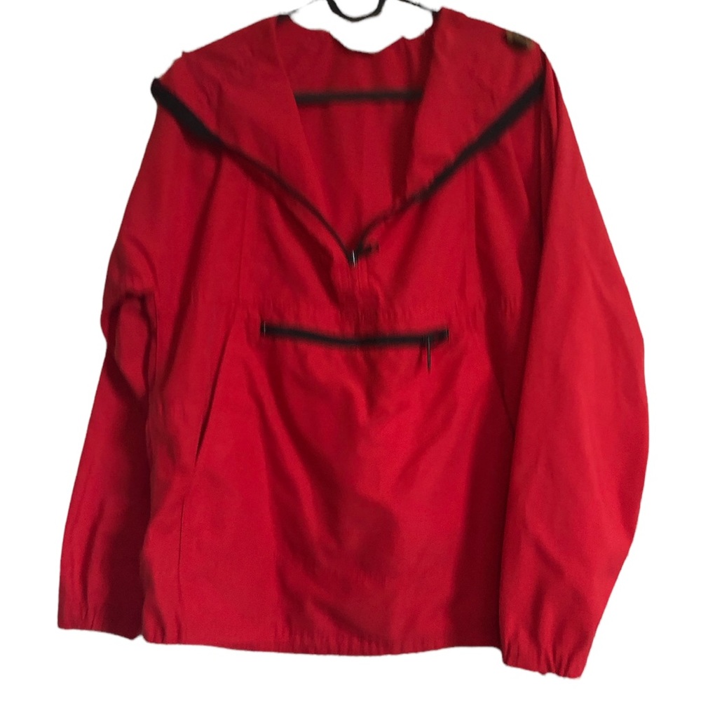 Vintage LL Bean red windbreakers mens size S/M‎